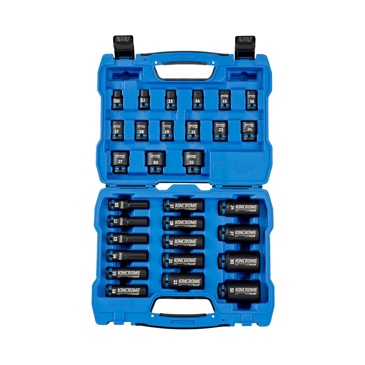 KINCROME 30 PCE 1/2 IMPACT SOCKET SET