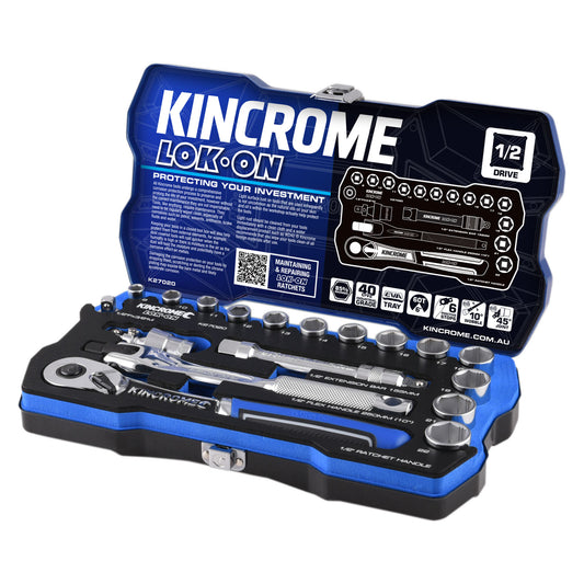 KINCROME LOKON SET 1/2 18PCE METRIC