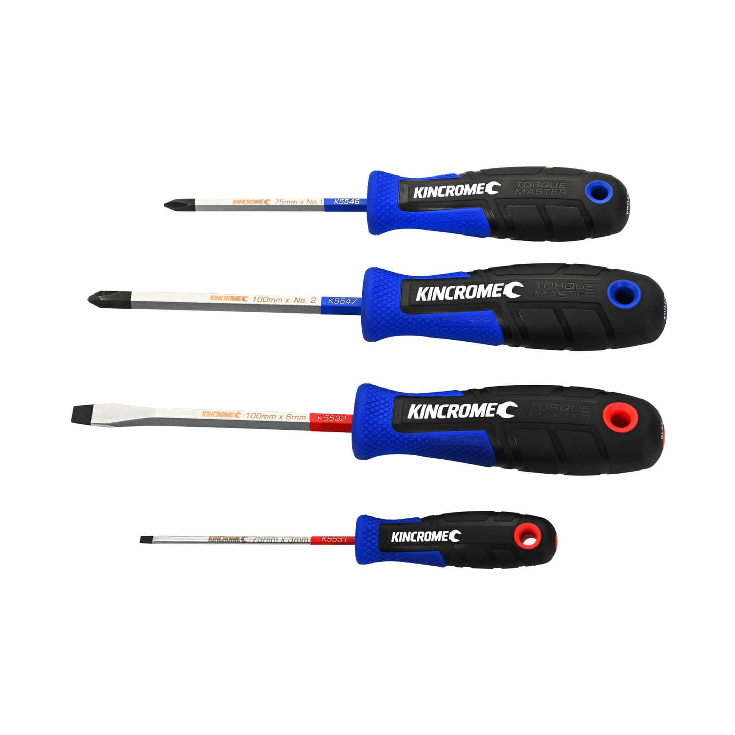 KINCROME TORQUEMASTER SCREWDRIVERS 4PCE